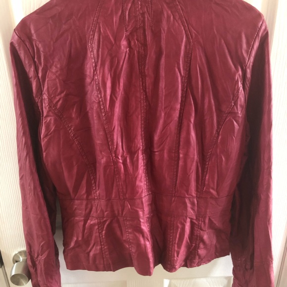Faux leather coat - Picture 3 of 4